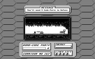 Dangerous Mission atari screenshot